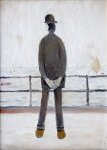 L.S. Lowry RA - Man Looking Out to Sea