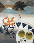 Mary Fedden - Brown and Black Jug