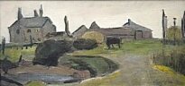 L.S. Lowry RA - Wardley Farm, Swinton Moss